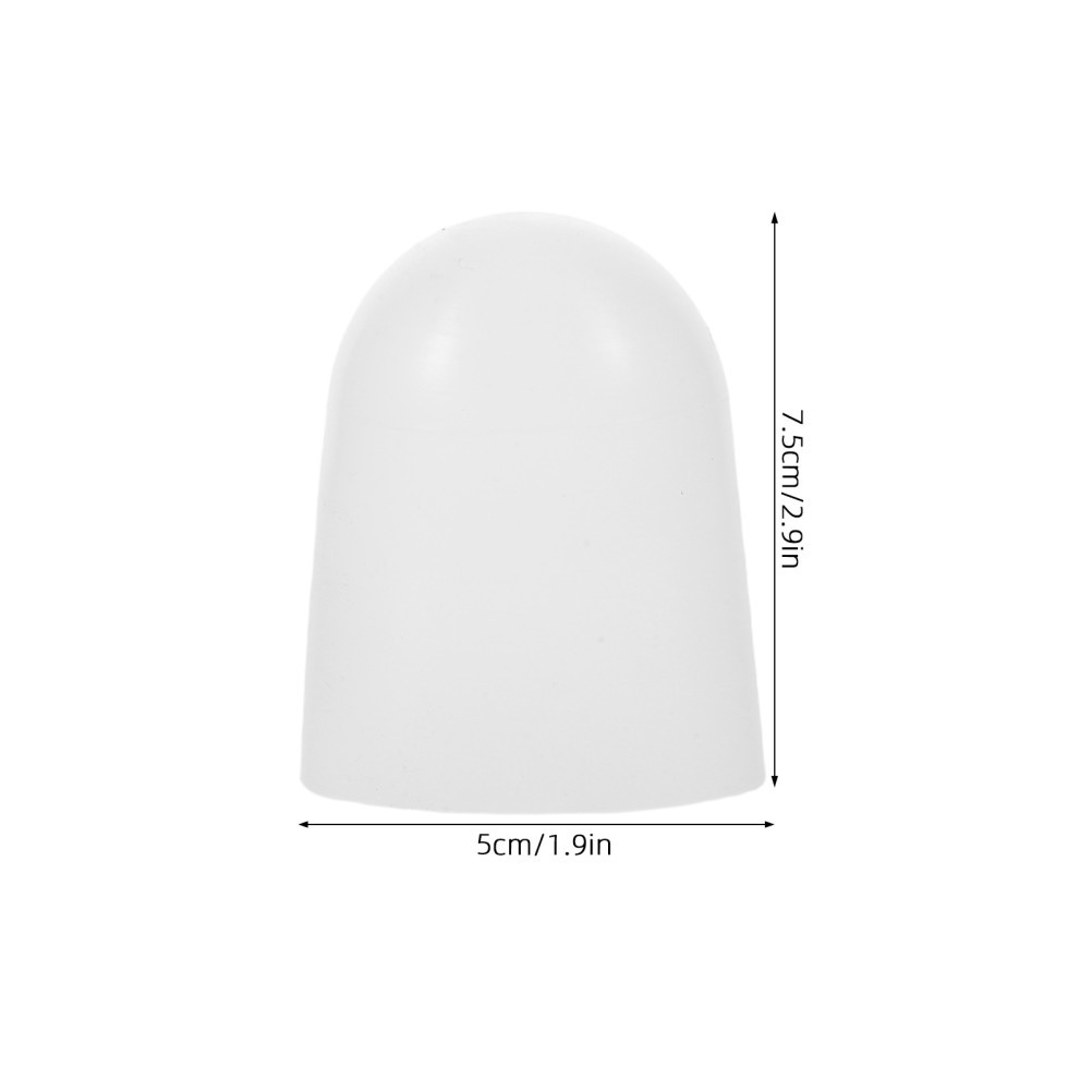 White Diffuser Caps Indoor Reading Lighting Dome Flashlight Cover Filter