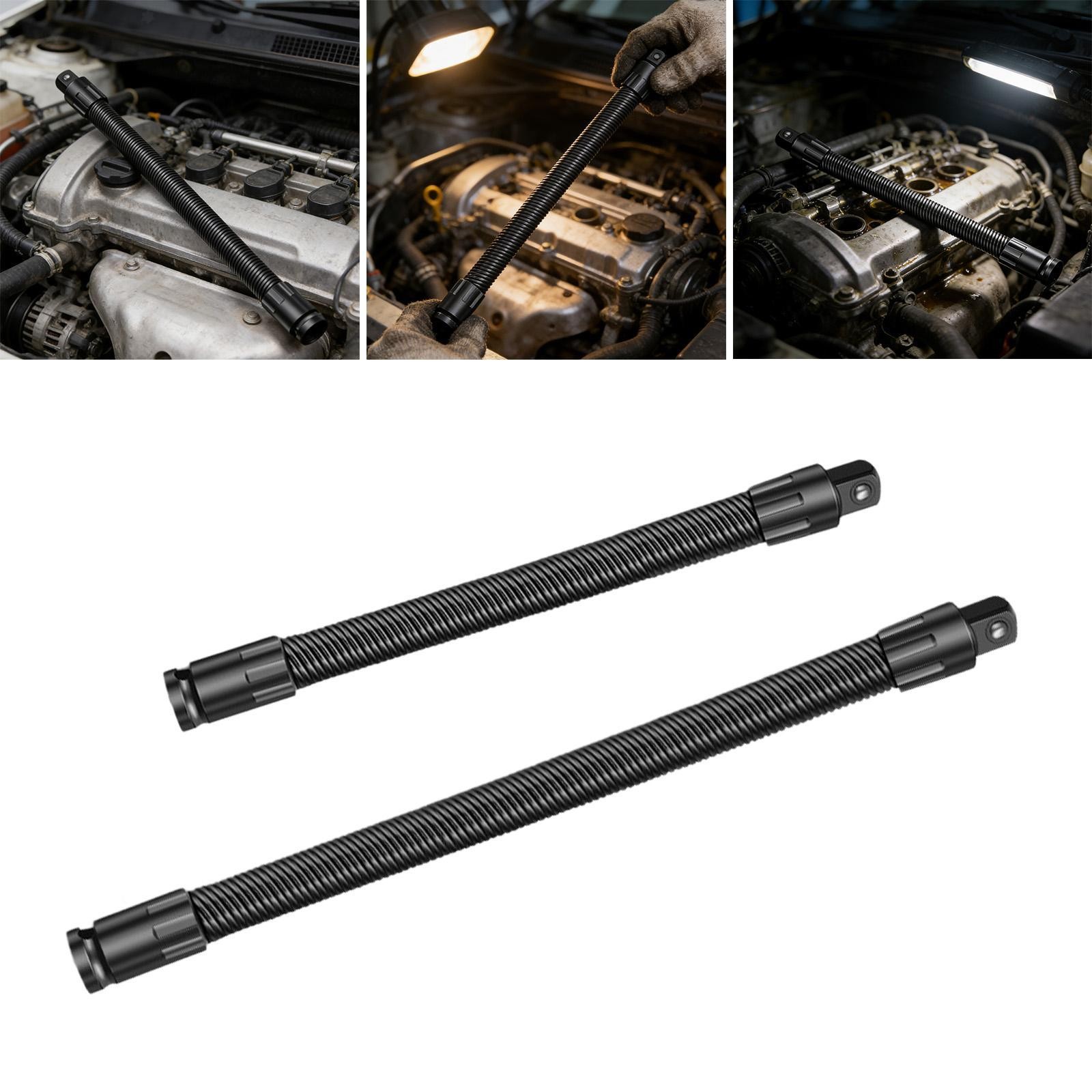 1/2 ,Repair Tool,Steel Garage Enthusiasts Flexible Shaft Wrench Connecting Rod