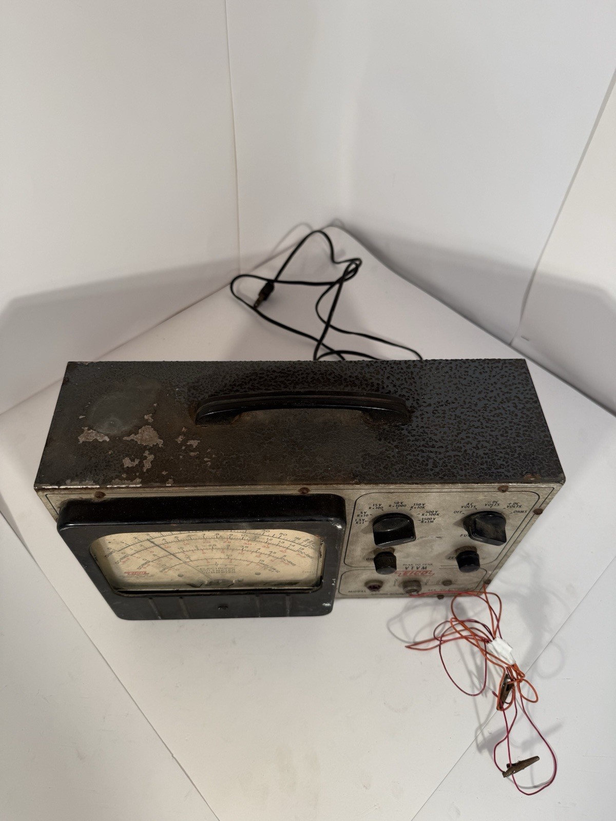 EICO VTVM Model 249 Vacuum Tube Volt Meter | POWERS ON UNTESTED