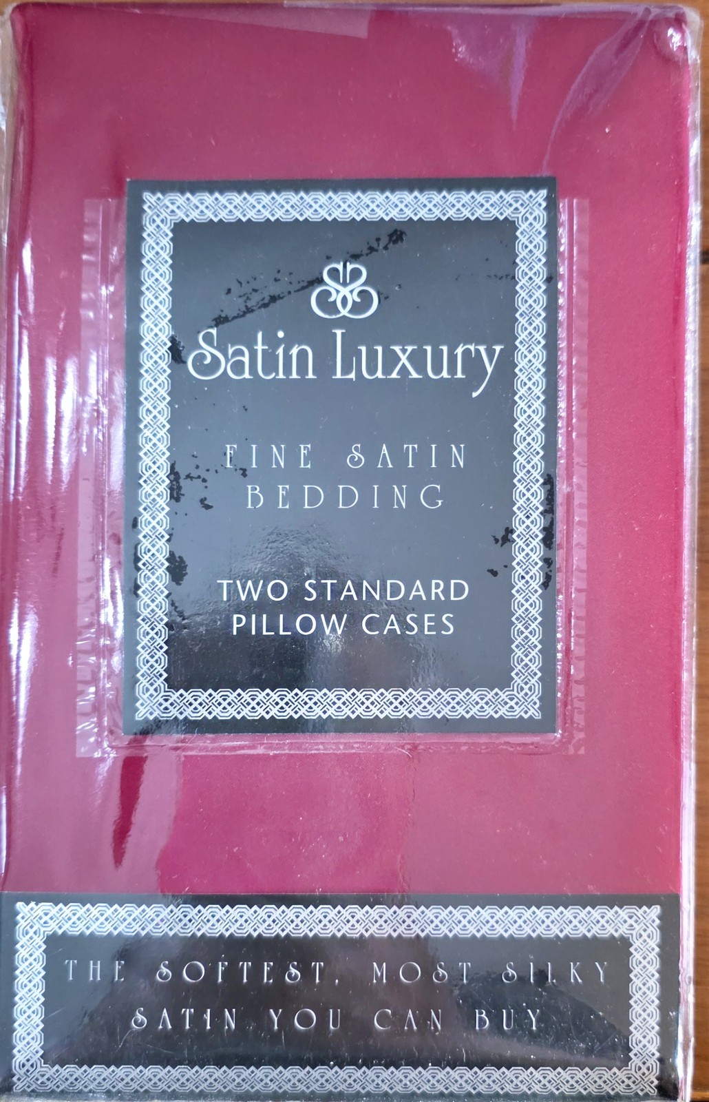 Satin Luxury 20" x 32' Two Standard Micro-Denier Woven Fabric Pillow Cases