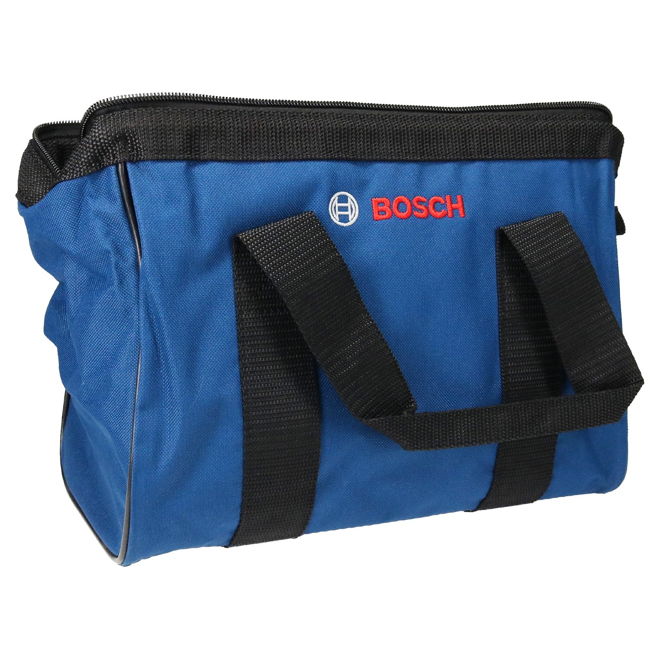 Bosch 12X6X9 Dark Blue Canvas Tool Bag for small-to-medium hand tools