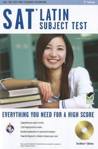 SAT Subject TestÂ?: Latin w/CD (SAT PSAT ACT (College Admi - VERY GOOD