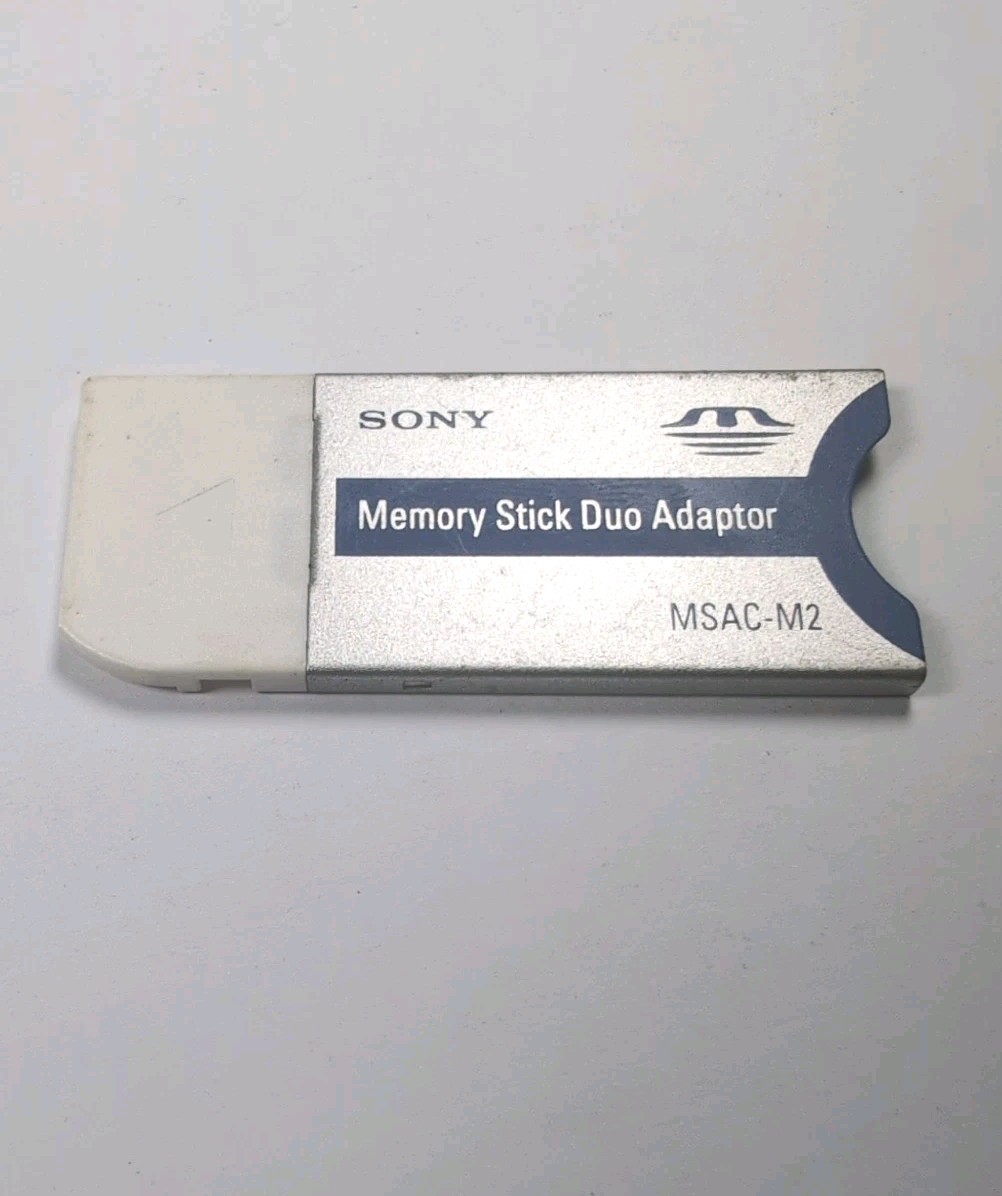 SONY MEMORY STICK DUO ADAPTOR MSAC-M2 Authentic