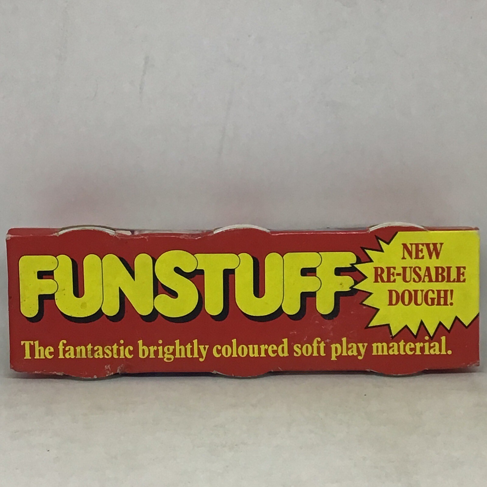 Vint 1979 Harbutts Plasticine FunStuff Brightly Colored Reusable Dough #506 NOS