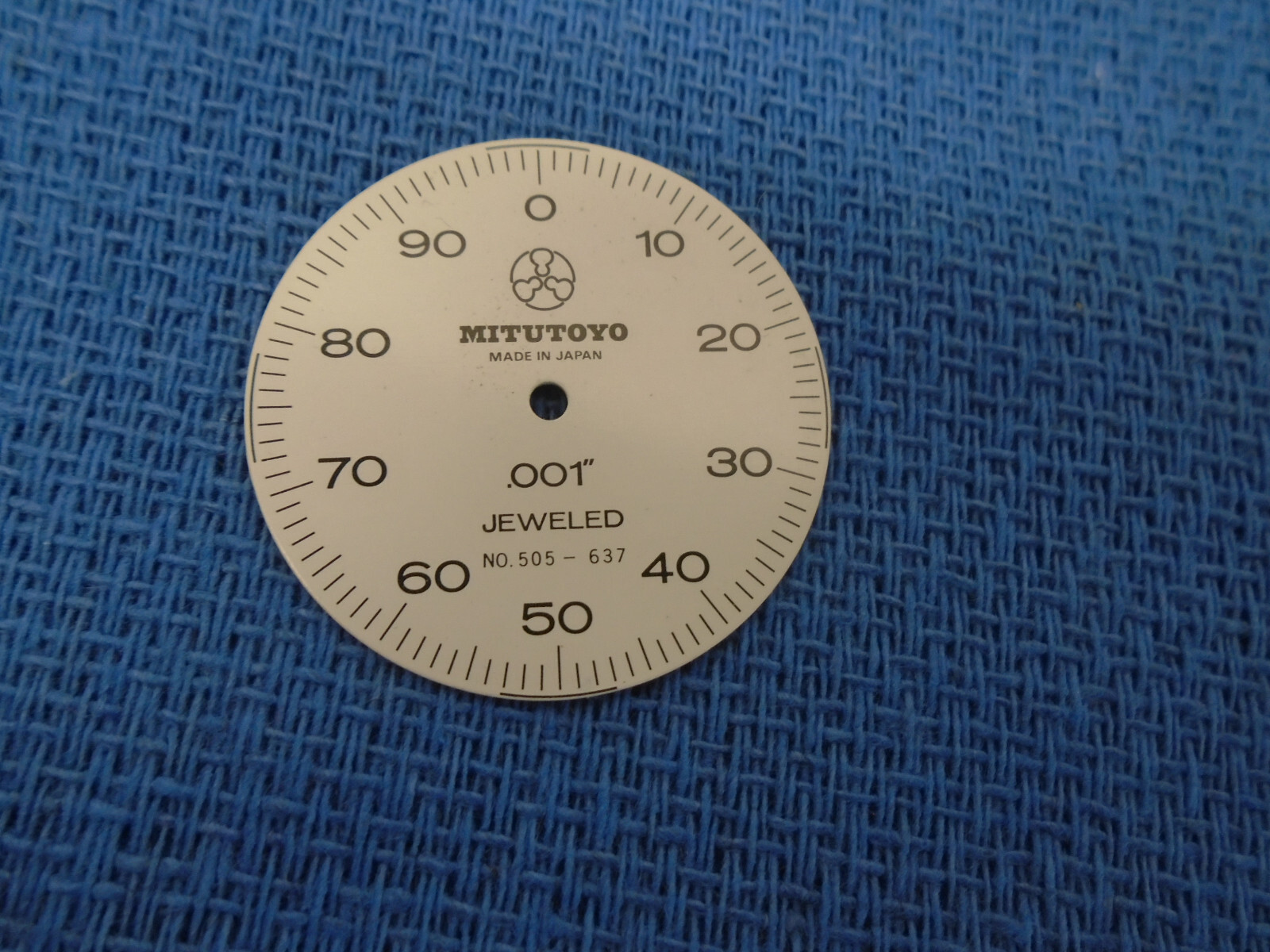 Mitutoyo PARTS  Dial Caliper, dial only- model 505-637