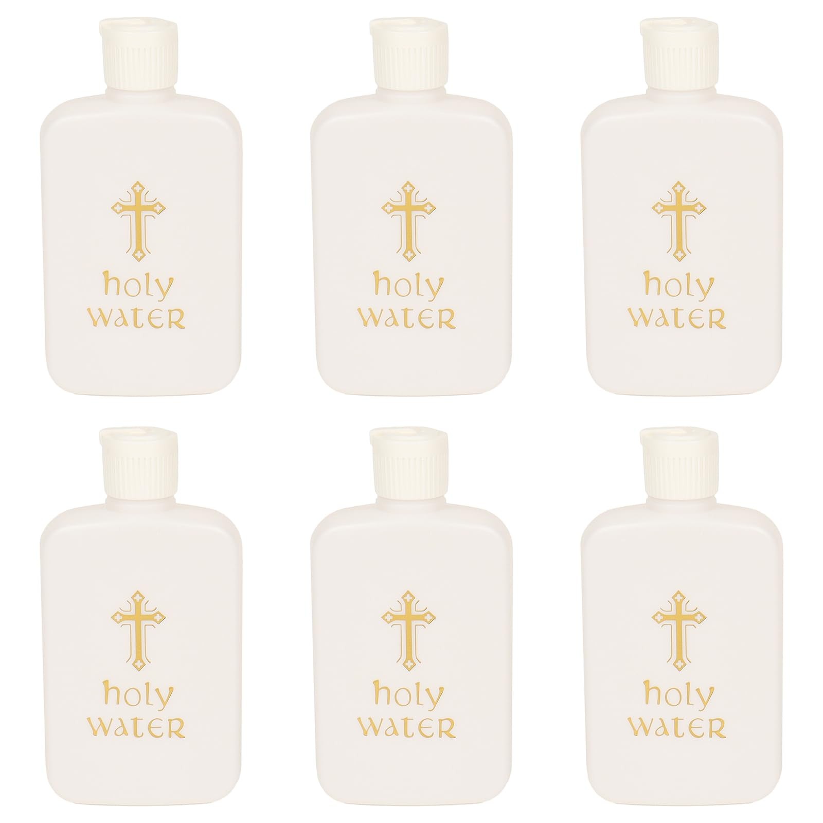 100ml Holy Water Bottle 6Pcs Plastic Holy Water Container Empty Containers