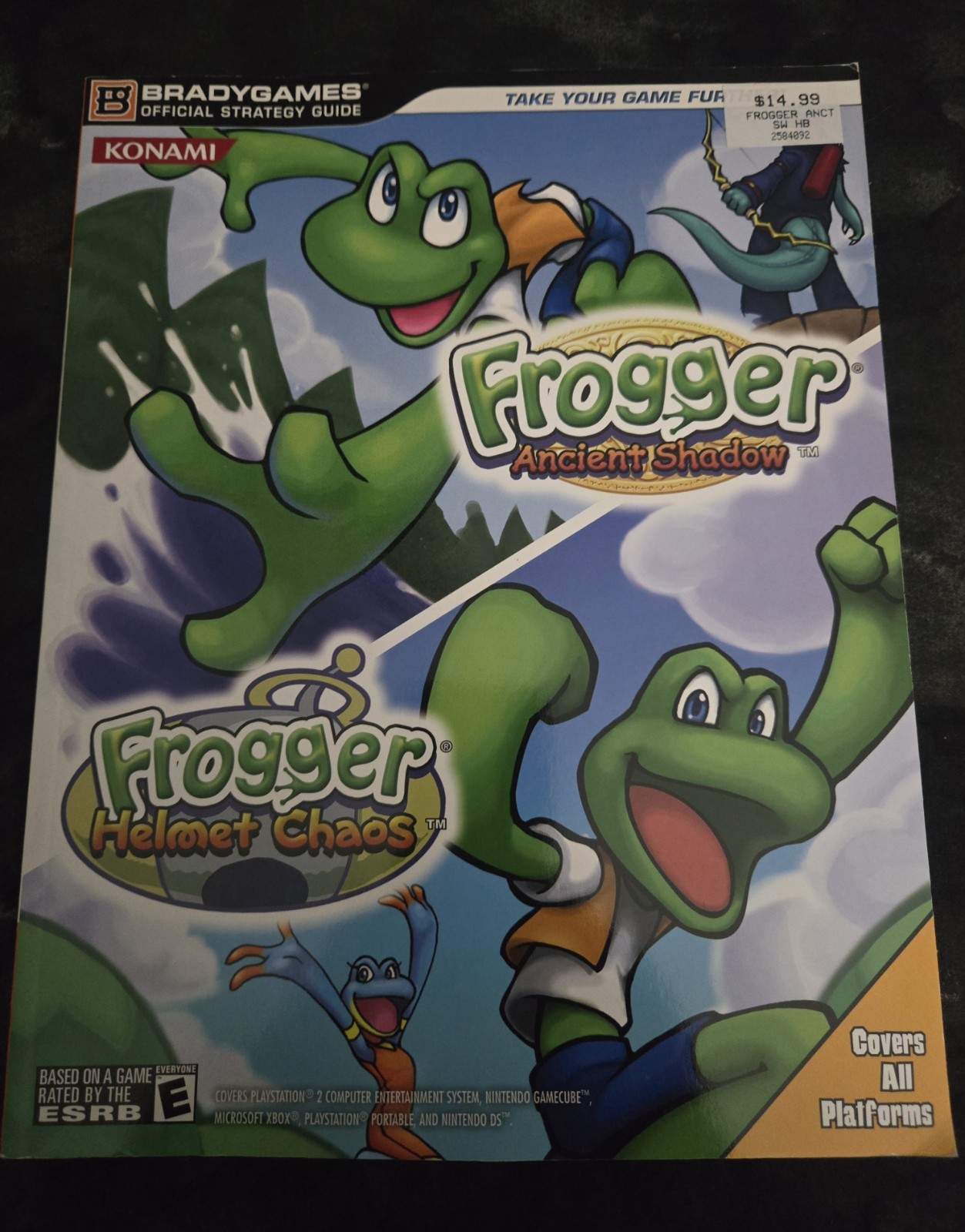 Frogger Ancient Shadow/ Helmet Chaos- BradyGames Official Strategy Guide 2005