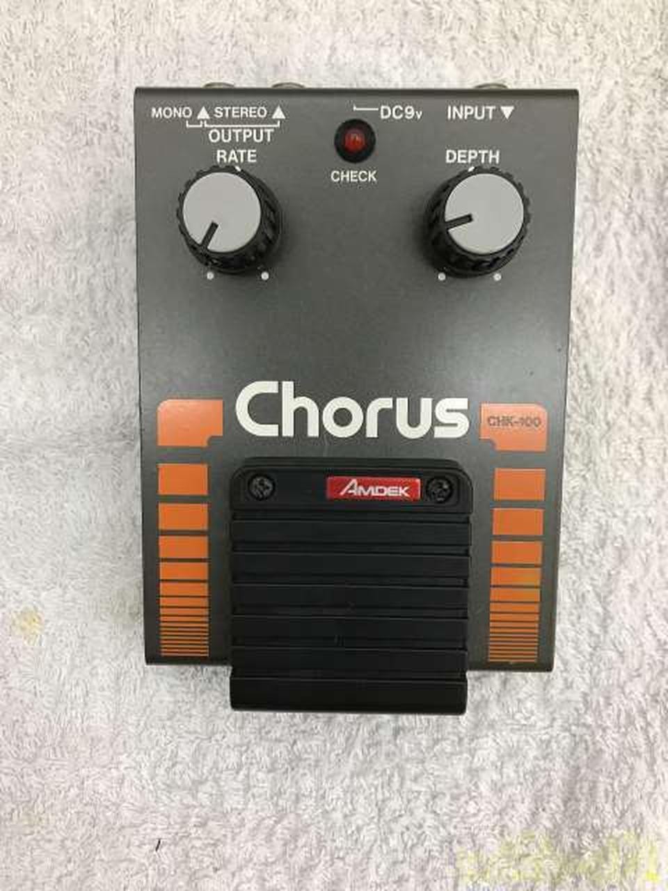 AMEDEK CHK-100 Effector Chorus Guitar Effect Pedal 9V DC Center +