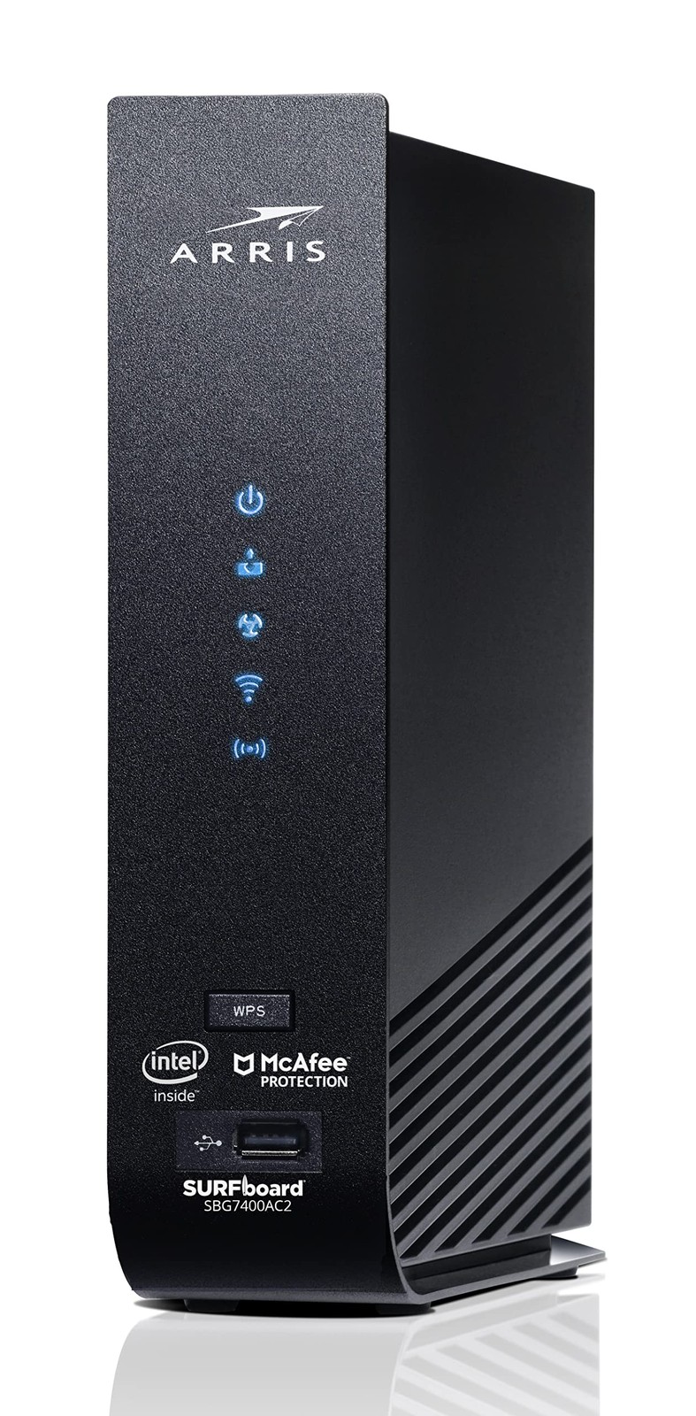 ARRIS Surfboard SBG7400AC2-RB DOCSIS 3.0 Cable Modem & AC2350 Wi-Fi Router , ...