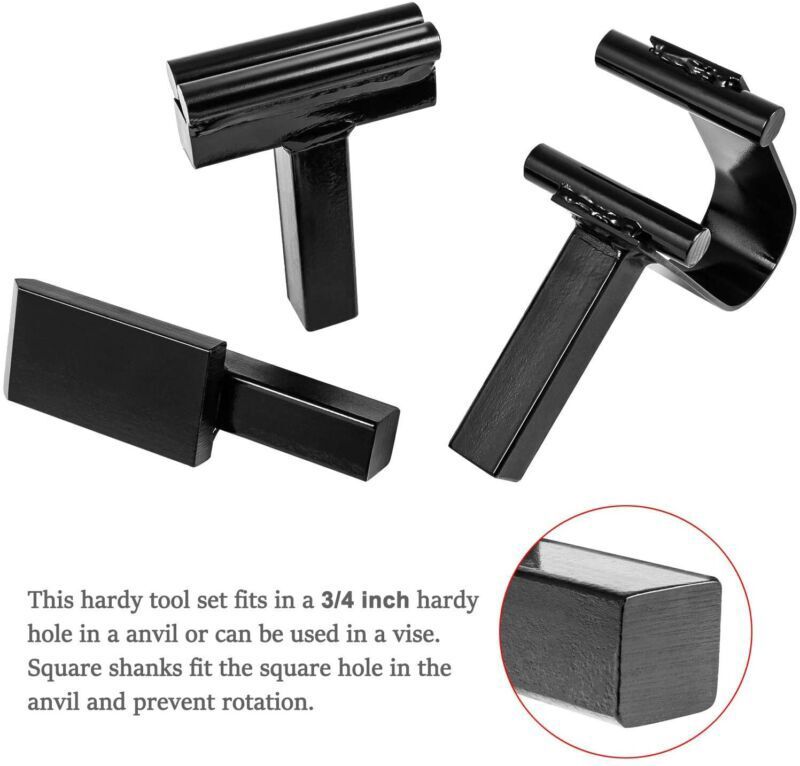 3/4" Hot Cut Creasing Stake Spring Fuller Tool for Blacksmith Anvil Forge