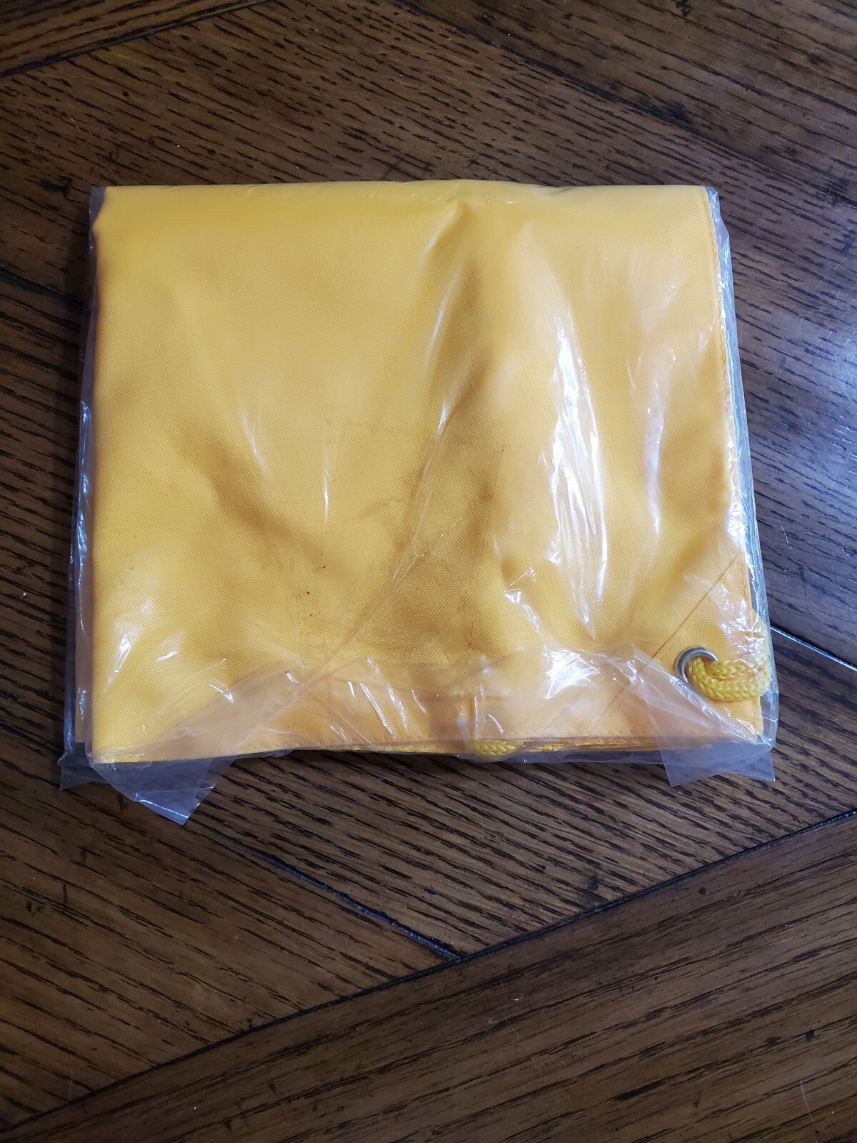 DALIX Drawstring Backpack Tote Sock Sack Pack with Zipper Front Pocket in Yellow