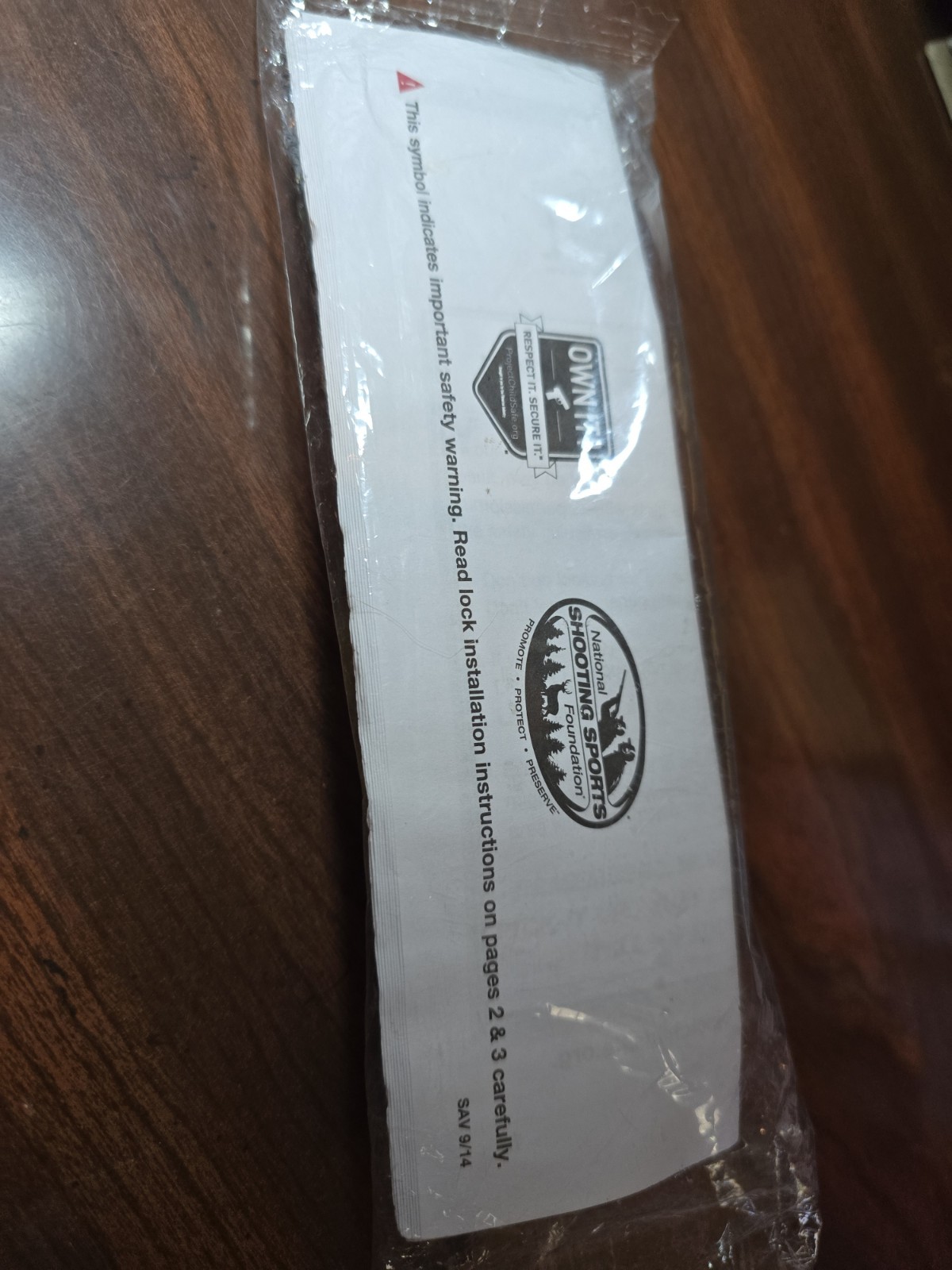Project Child Safe Cable Gun Lock with 2 Keys New in Original Package