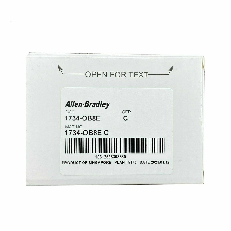 1734-OB8E Allen-Bradley Point I/O 8 Point Digital Output Module 1734OB8E In Box