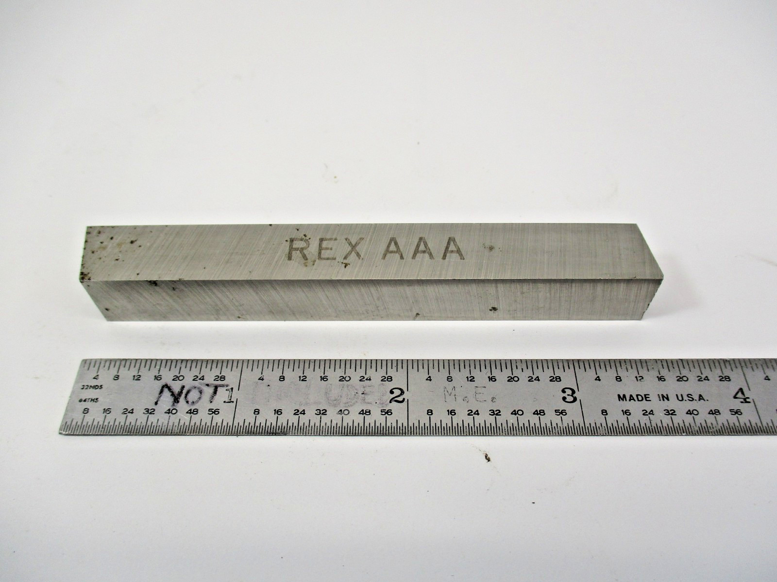 REX AAA Tool Bit 7/16" Square x 3-3/8" Long Tool Bit High Speed Steel .4375 LNOS