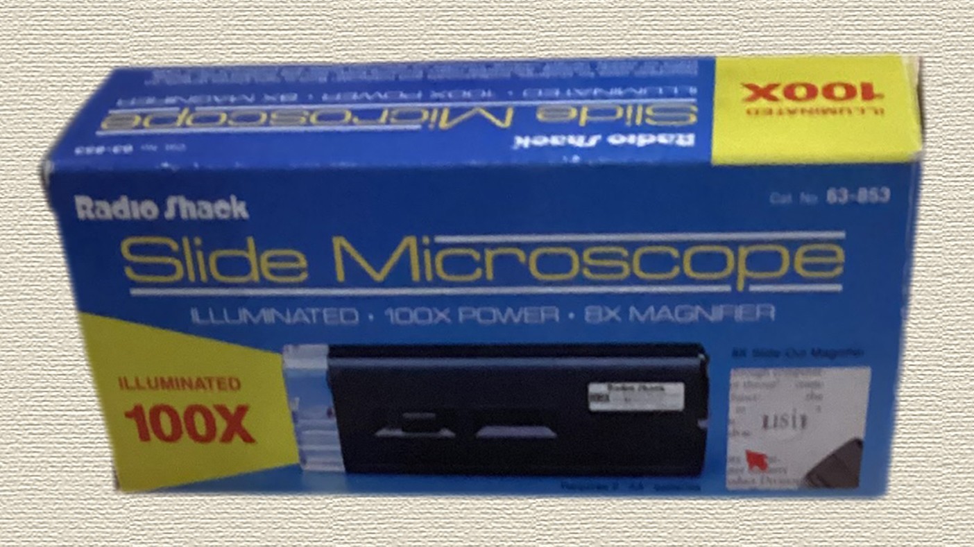 Radio Shack Slide Microscope