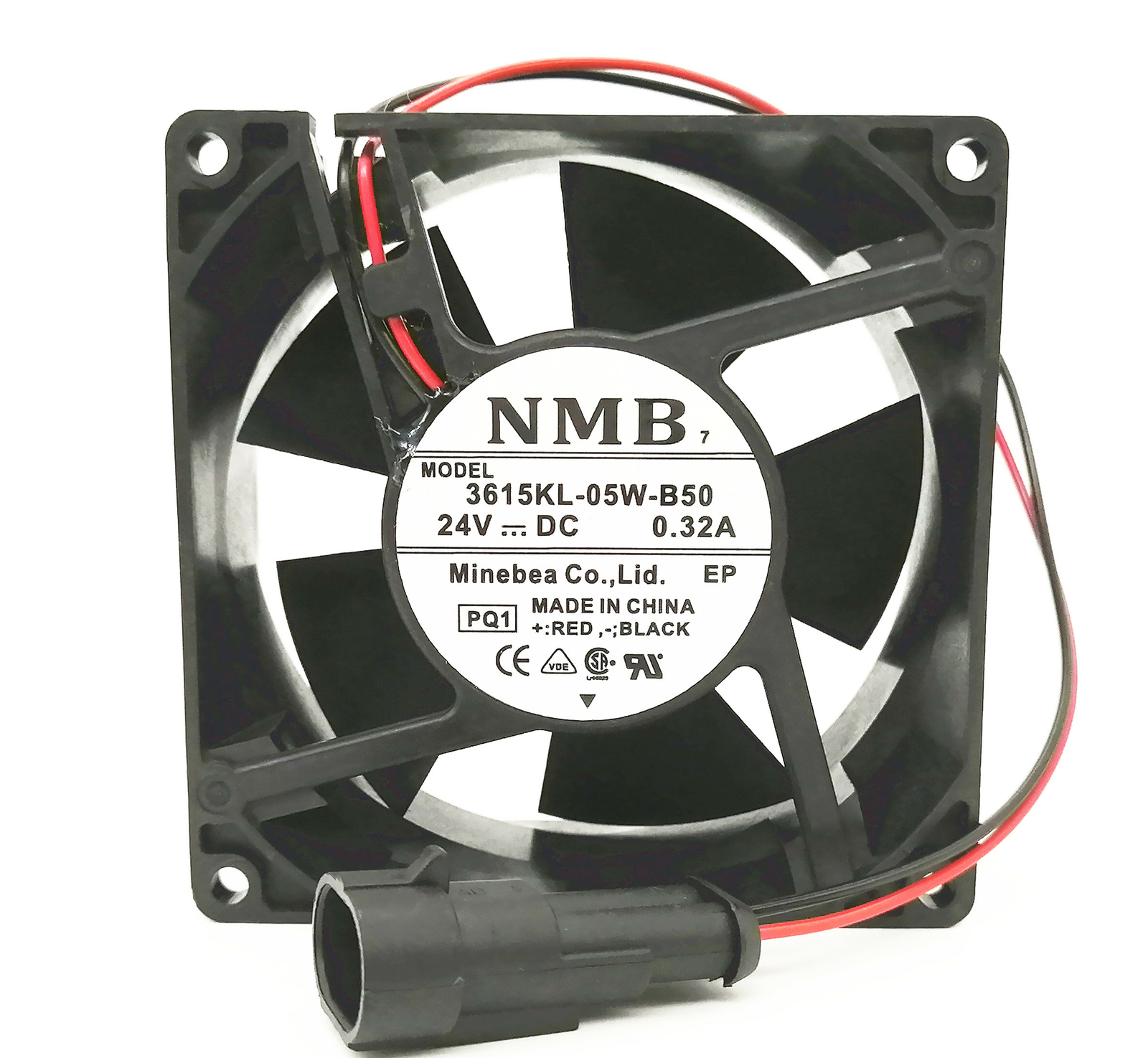 ABB Inverter ACS800 Waterproof Fan NMB 3615-KL-05W-B50 PQ1 24V 0.32A 9238 9CM
