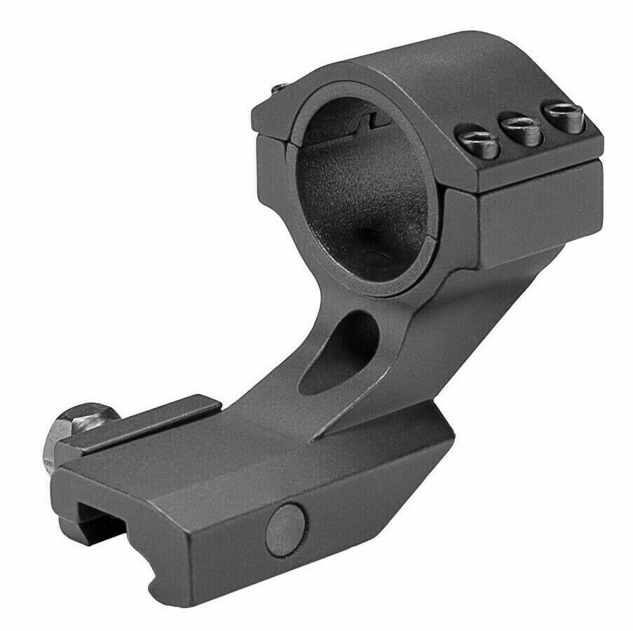 NcSTAR 30mm/ 1" Cantilever Optic Scope Mount Rifle Scope Mount BLK