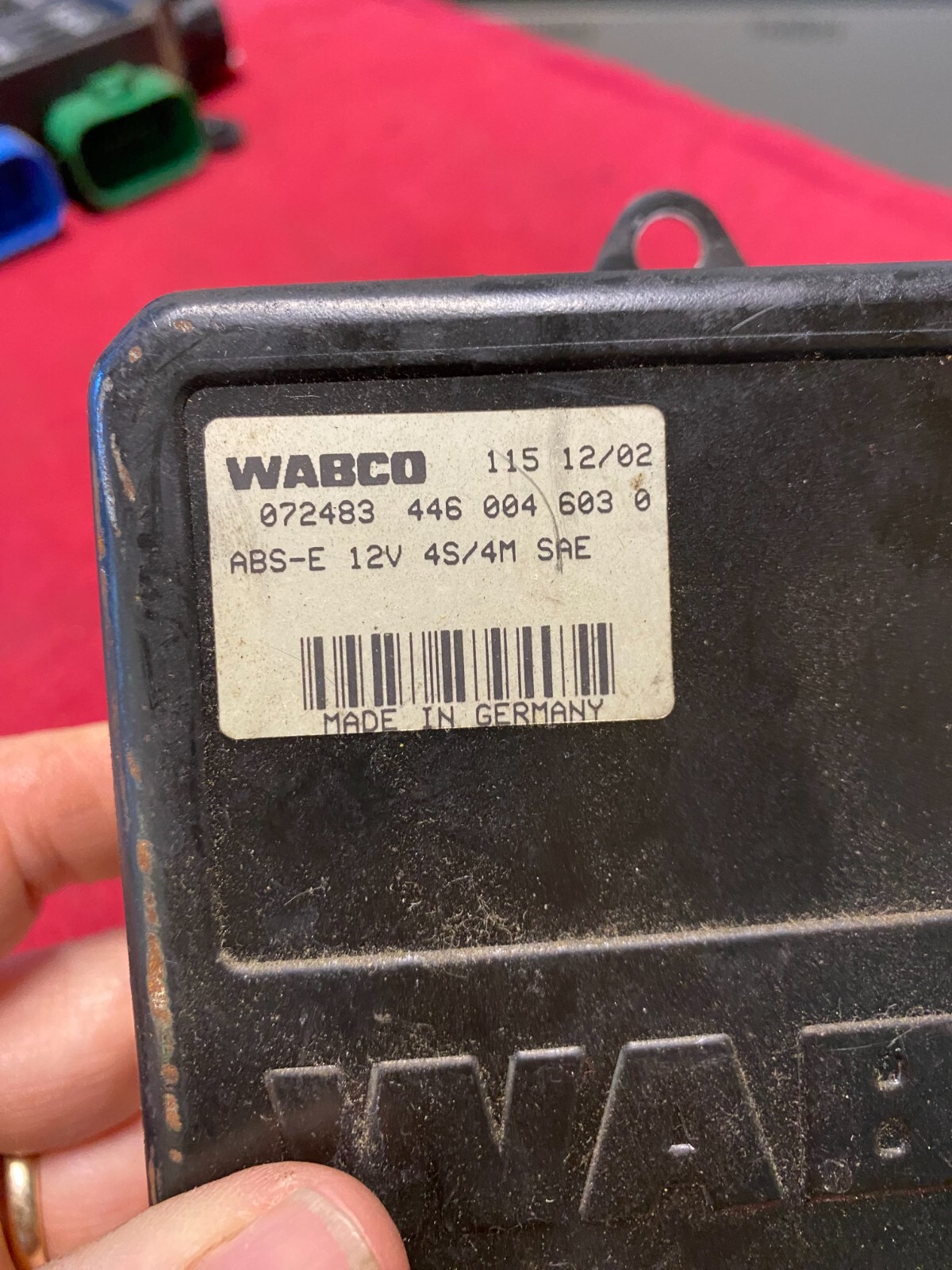 Wabco ABS ECM P/N: WAB 446 004 603 0