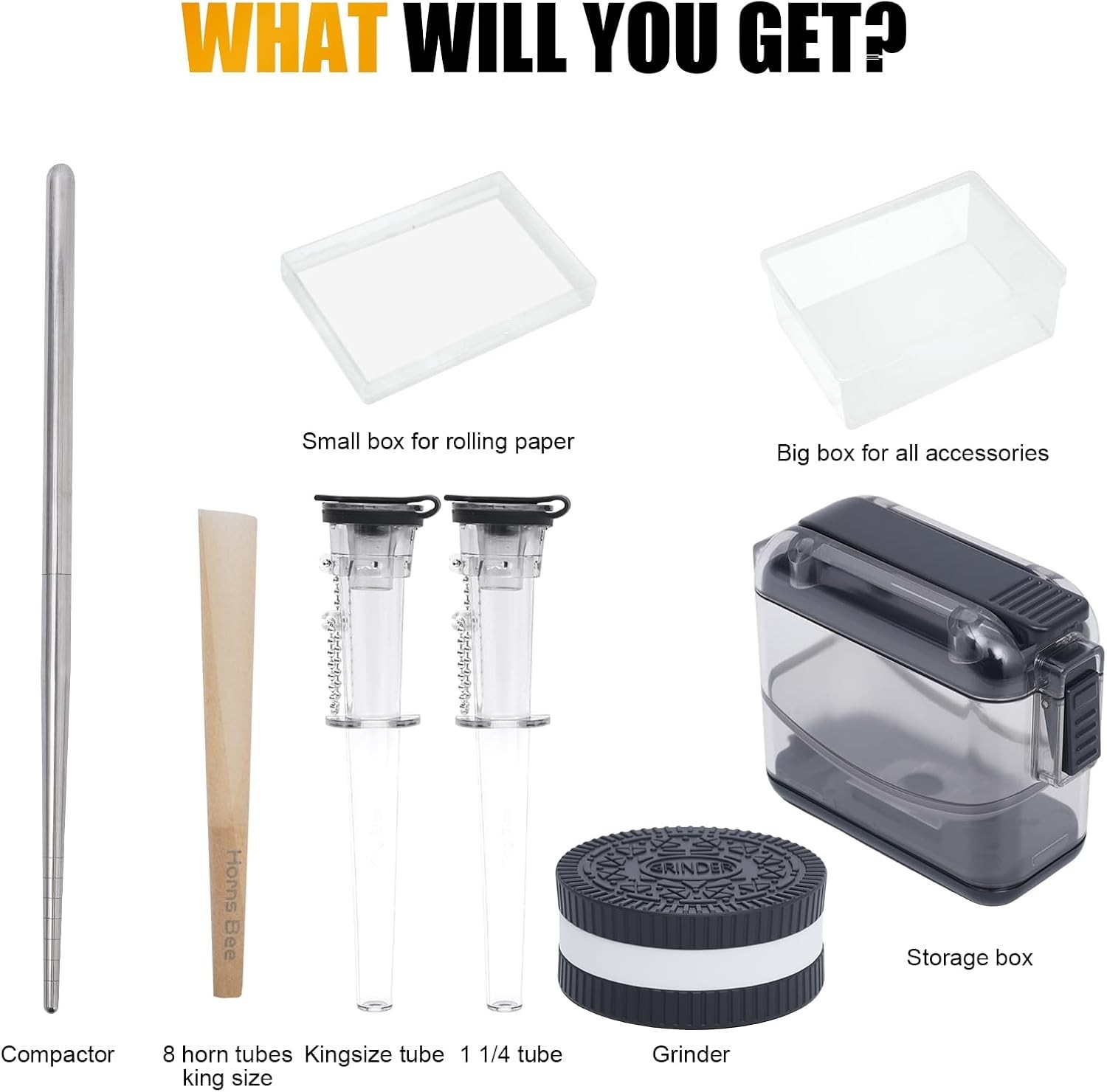 Portable Tobacco Blunt Roller & Cone Loader - Manual Joint Roller with Rolling
