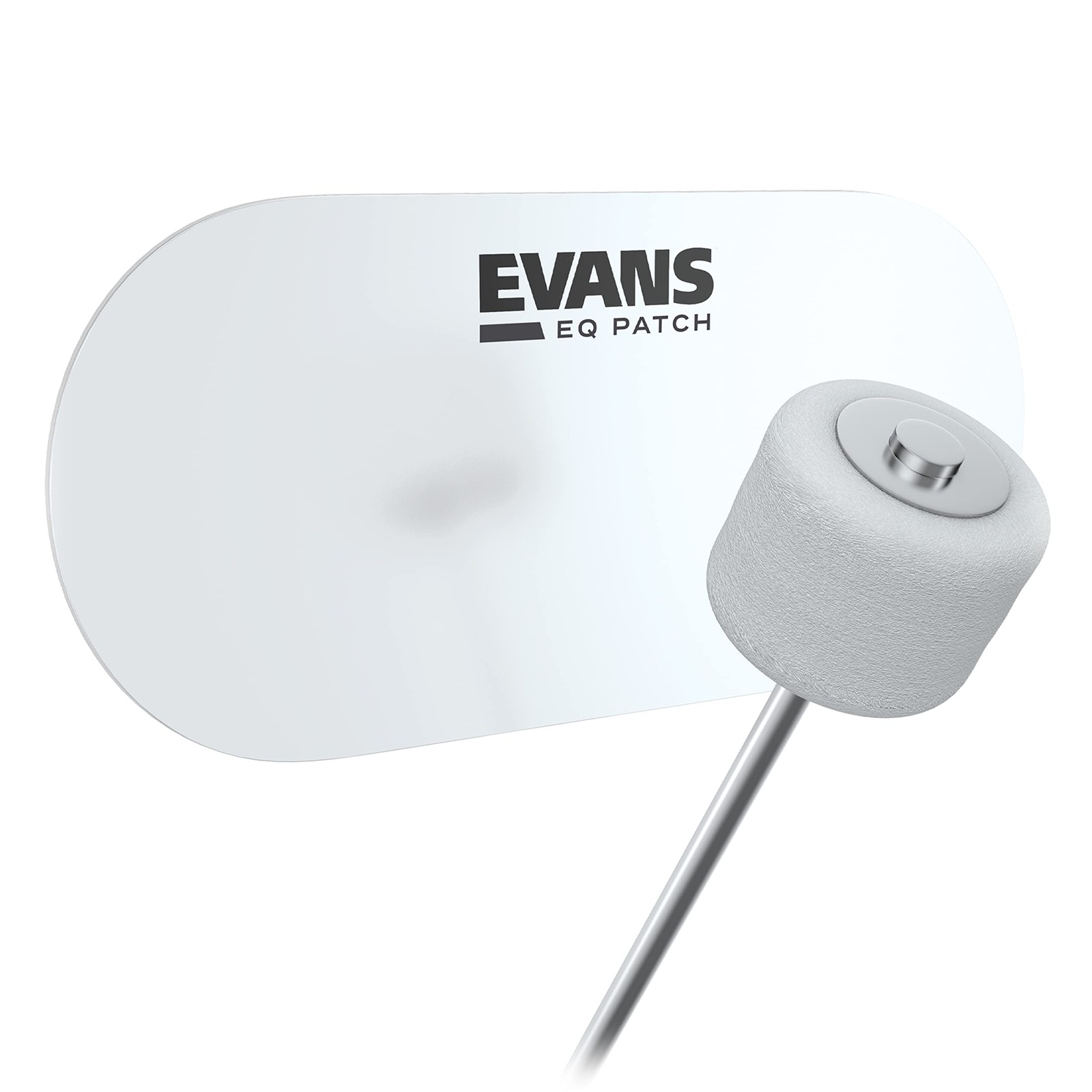 EQ Double Pedal Patch, Clear Plastic