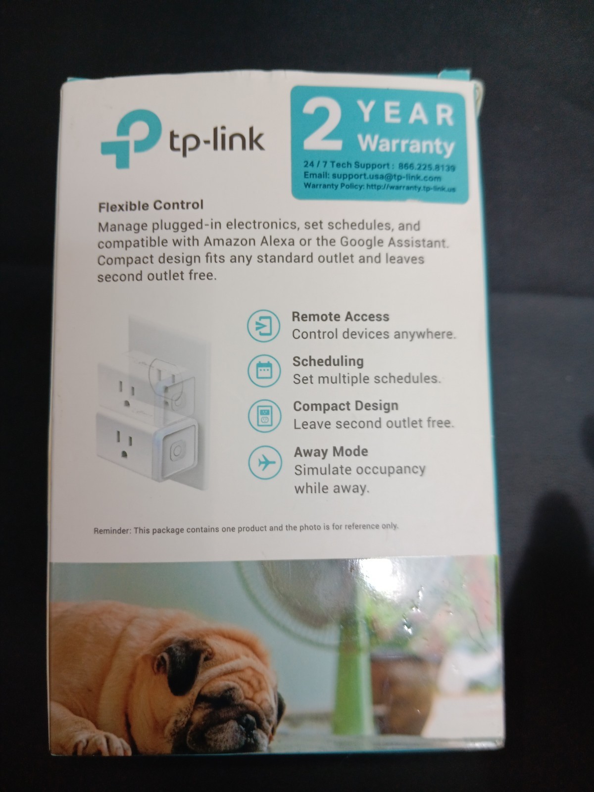 TP-Link HS105 Plug-In Socket Controller White Used 1 Time Free Shipping