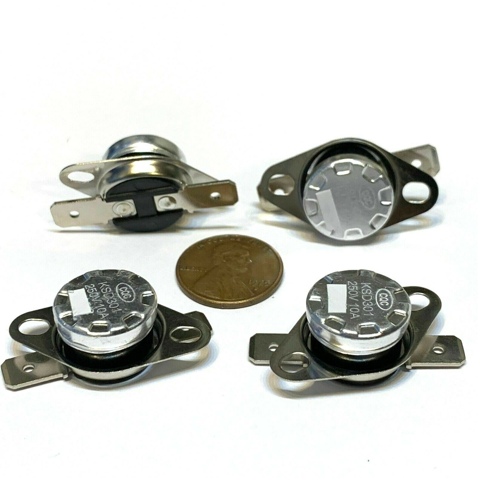 4 Piece N/O 215C 419F KSD301 normally open Thermal 10a Thermostat switch G539