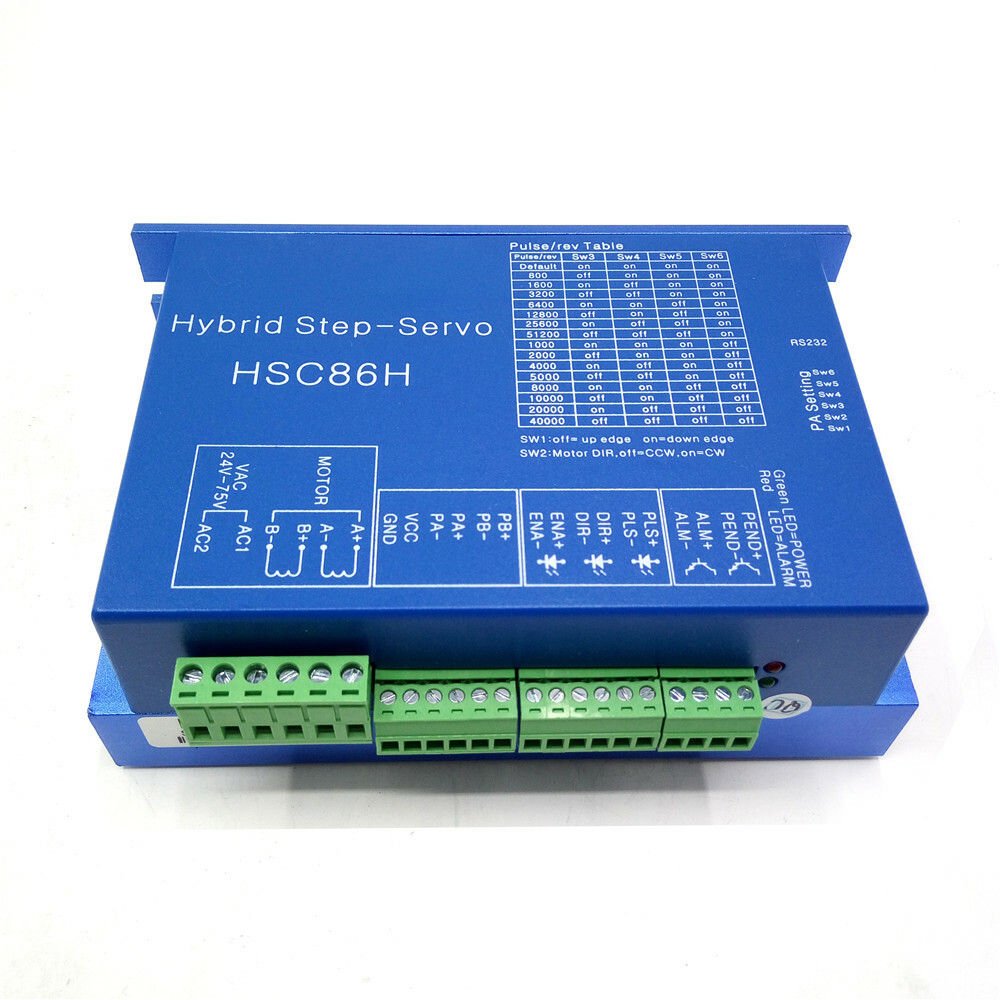 NEMA34 8.5NM 6A Closed-loop Stepper Motor Driver Hybrid Servo Kit&Encoder Cable