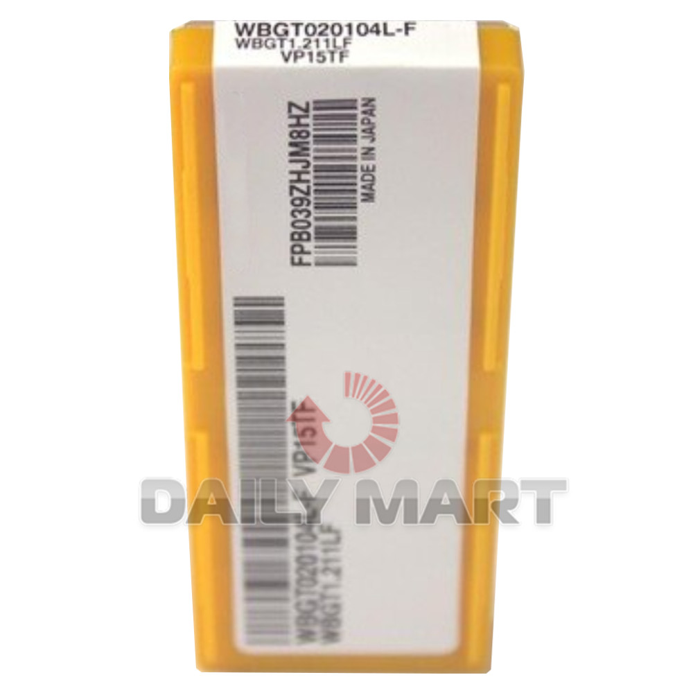 New In Box MITSUBISHI WBGT020104L-F VP15TF WBGT1.211LF Carbide Inserts