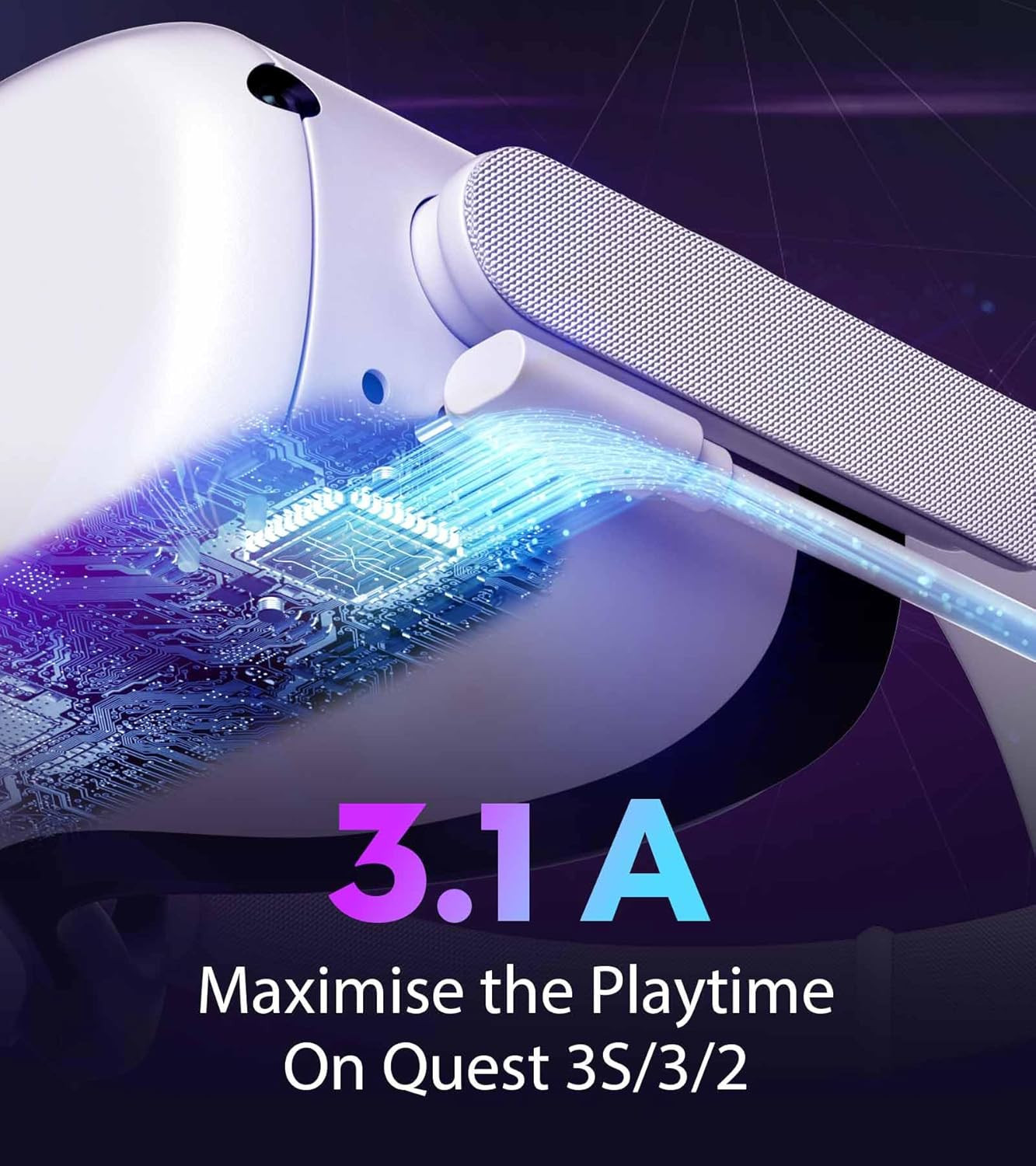 Link Cable 16FT Compatible with Meta/Oculus Quest 3S, Quest 3, Quest