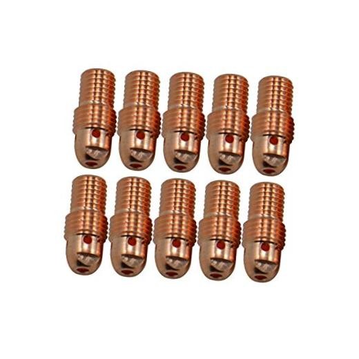 TIG Welding Collets Bodies 13N28 3/32" for WP 9 20 25 10pcs | 3/32" 13N28 10pk