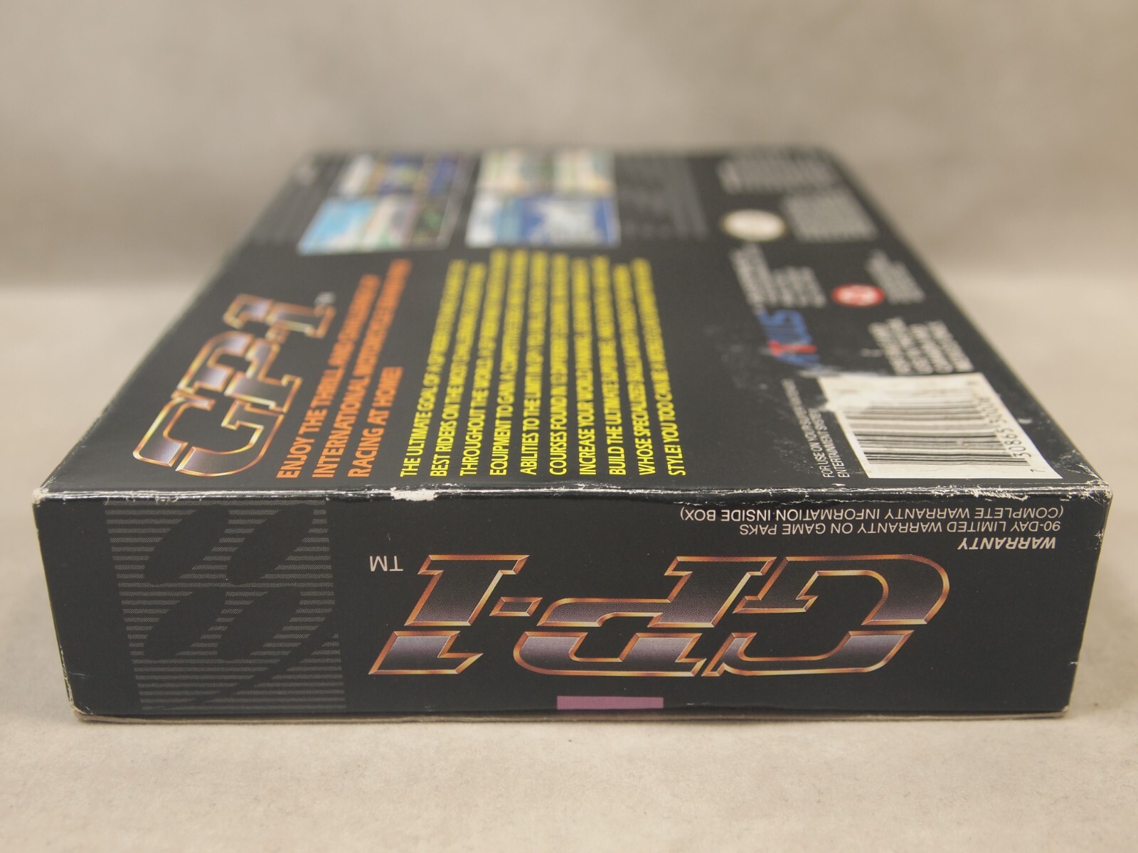 GP-1 (Super Nintendo | SNES) Authentic BOX ONLY