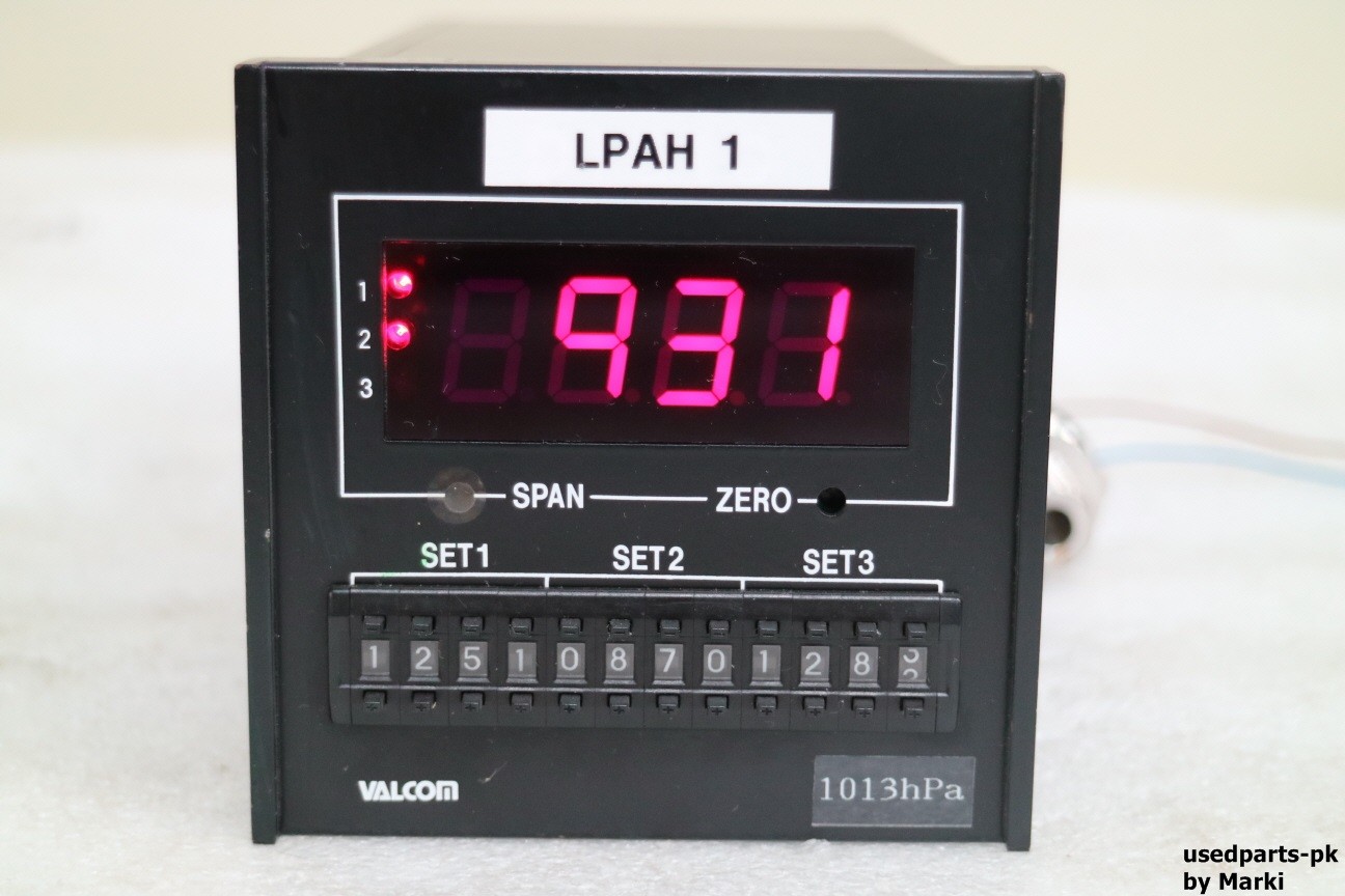 VALCOM VPS-D-1013HPA-3SA-5ST-HLL & VPRNP-100A Pressure Sensor Transducer