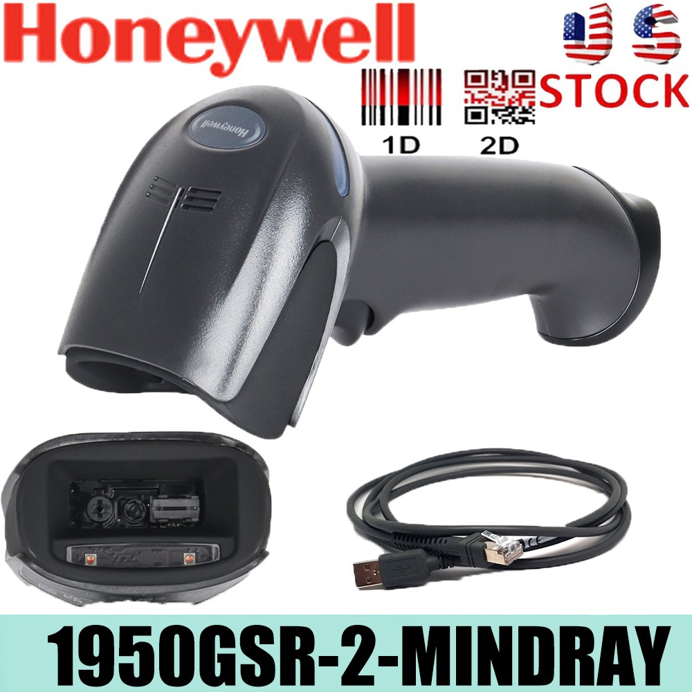 Honeywell 1950GSR-2-MINDRAY Xenon 1950G 2D Handheld Barcode Scanner + USB Cable