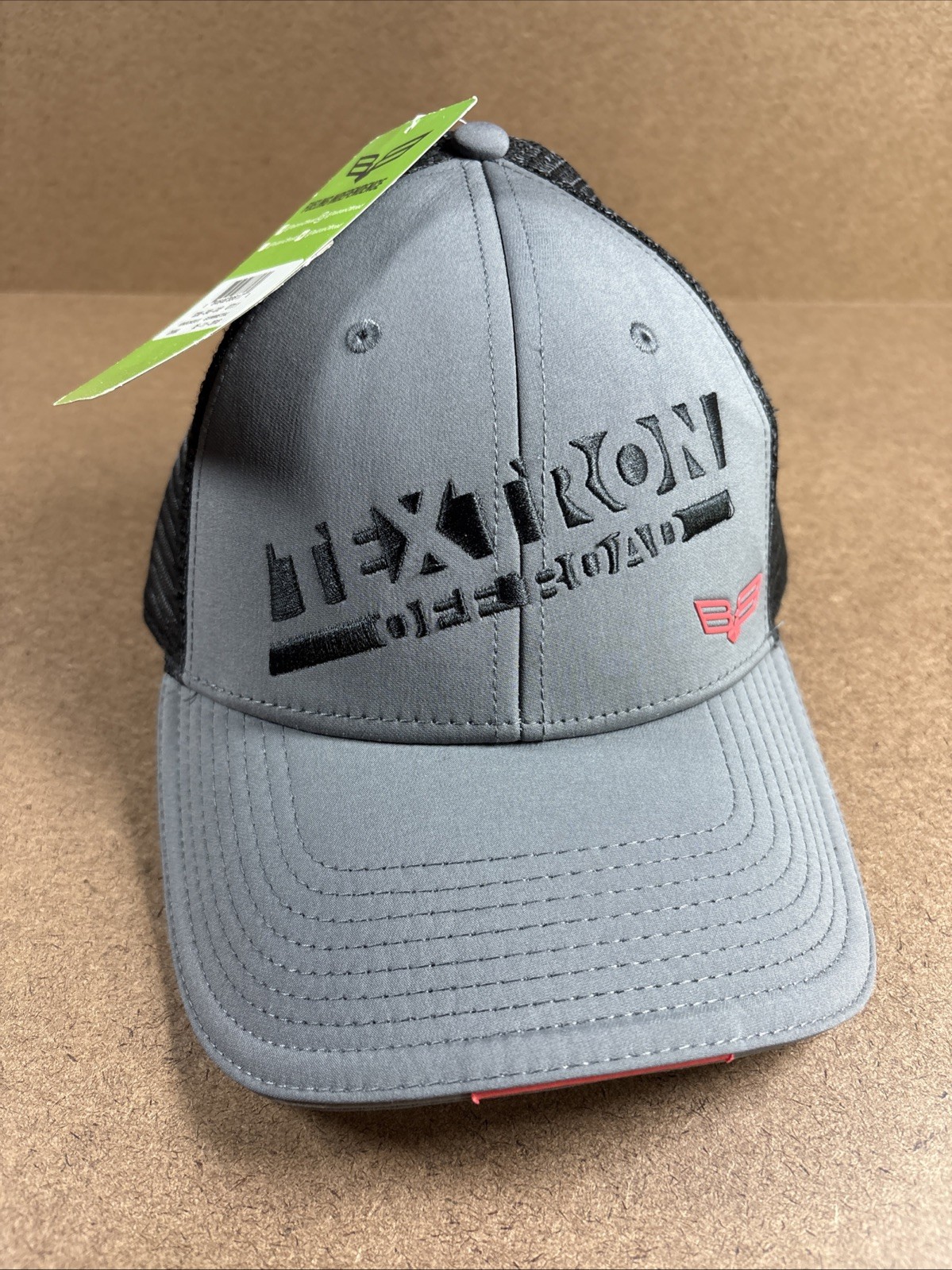 Grey Textron Cap Knockout Gunmetal Trucker Hat Snap Back BRAND NEW