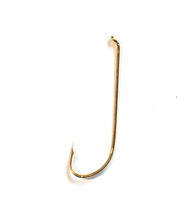 Eagle Claw Extra Long Plain Shank Hooks - Style #74 - Size 2/0 - BOX of 100