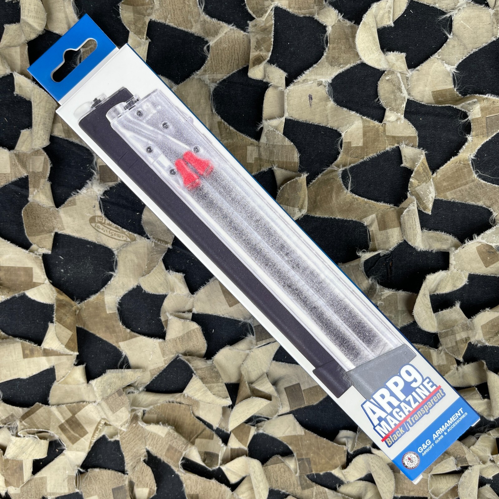 NEW G&G Armament 170R Transparent Airsoft Magazine For ARP 9 (G-08-205-1)