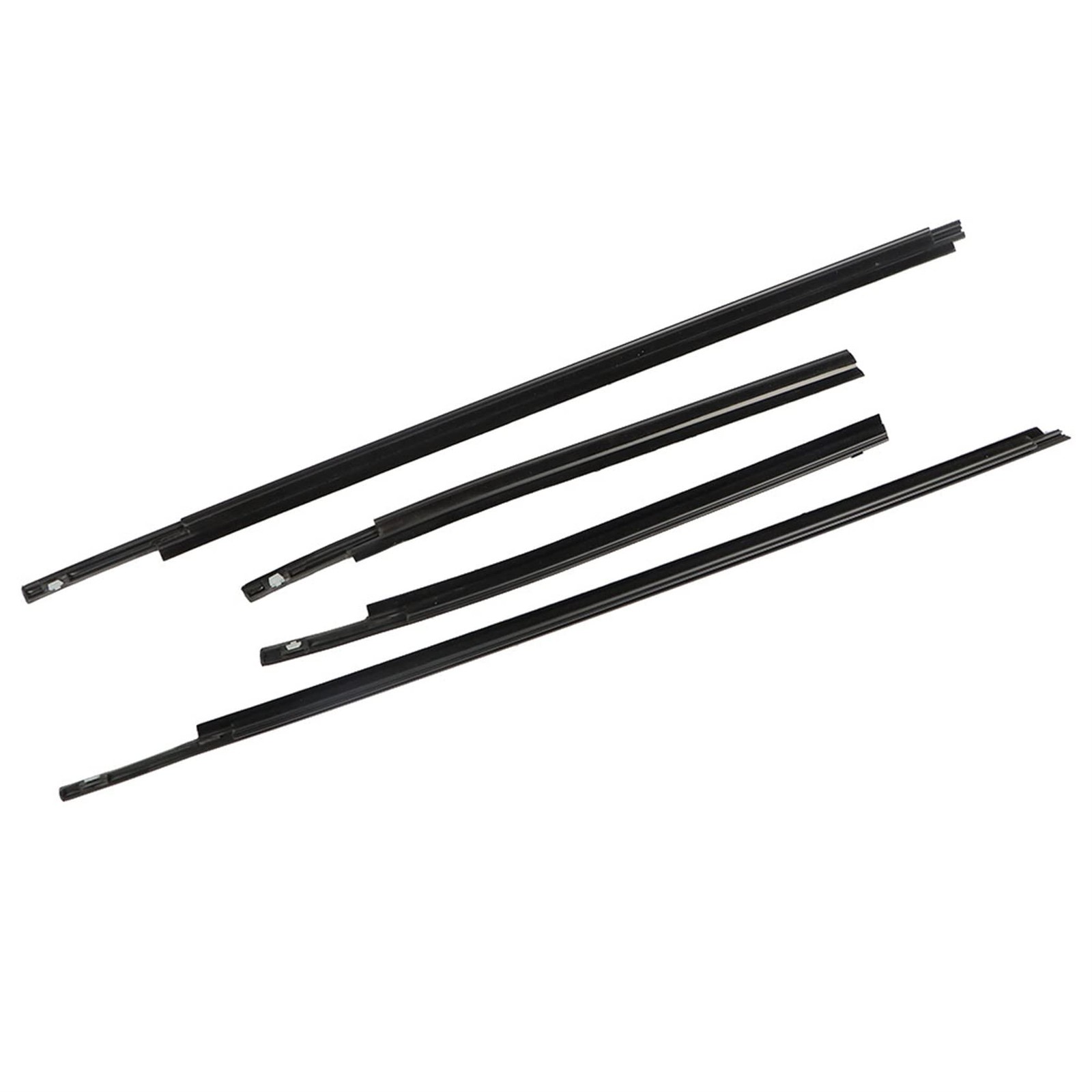 4Pcs Black Weatherstrip Window Seal for 2007 2020 Tundra Double Cab 68160 0C020