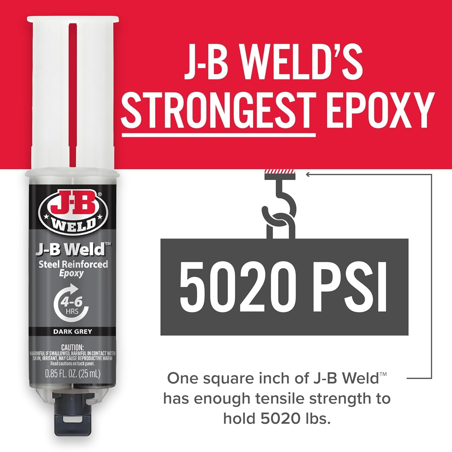 High Strength Dark Grey Epoxy- 25ml x 2
