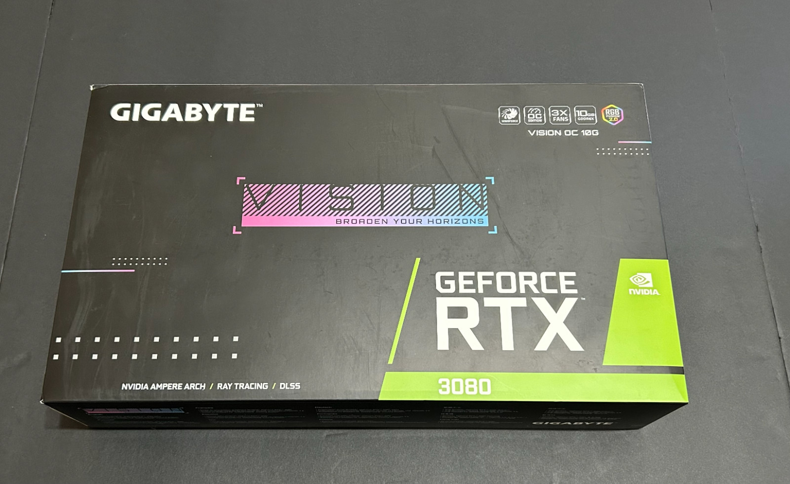 Gigabyte GeForce RTX™ 3080 VISION OC 10G (rev. 2.0) 10GB GDDR6X PCI Express 4.0