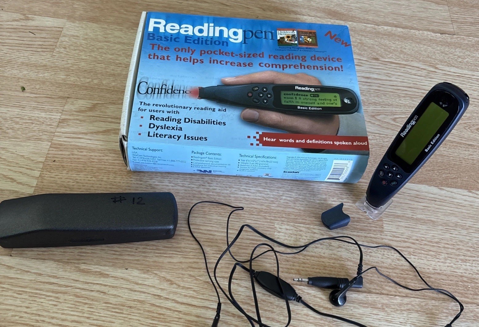 Wizcom Quicktionary II Reading Pen Instructions Included TESTED