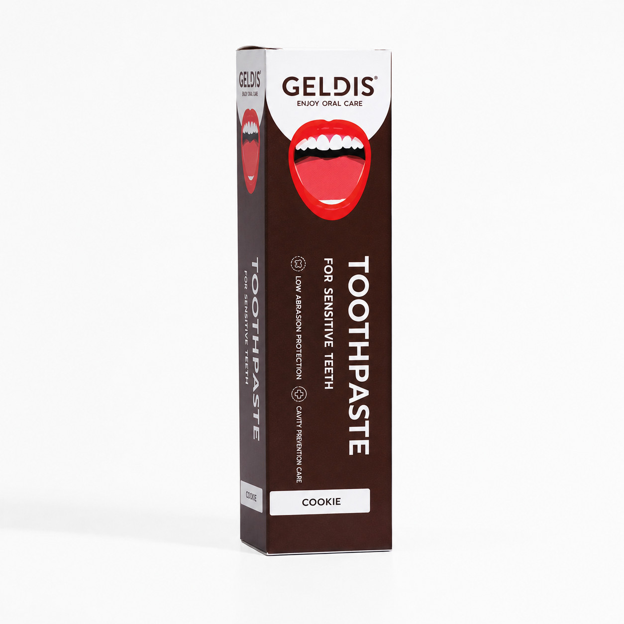 Geldis Sensitive Toothpaste With Fluoride – Cookie 100ml/ 3.38 fl/Oz