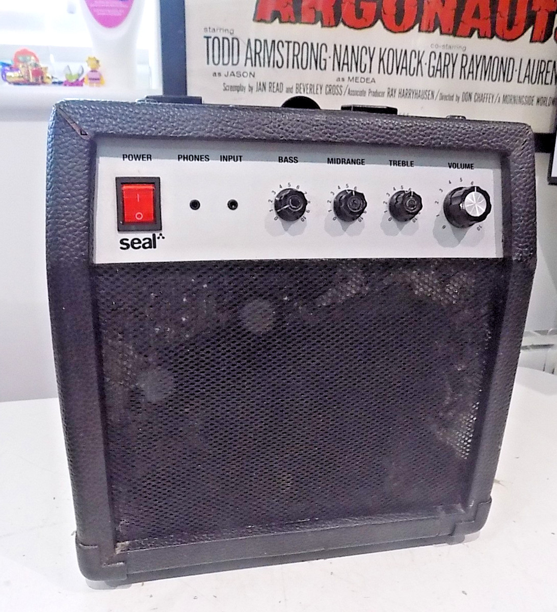 Seal PA Amplifier Black UNTESTED SPARES/PARTS
