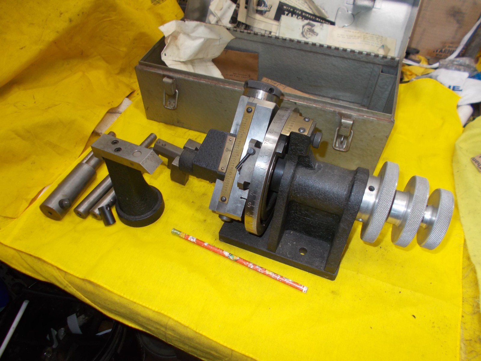 THREADWELL USA TANGI-MATIC GRINDING WHEEL DRESSER angle & radius