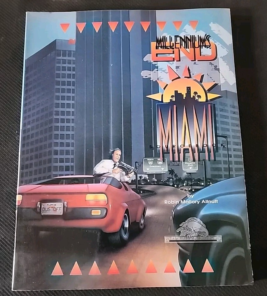 Millennium's End Miami Sourcebook 1st Printing by Robin Mallory Allnutt PB 1994