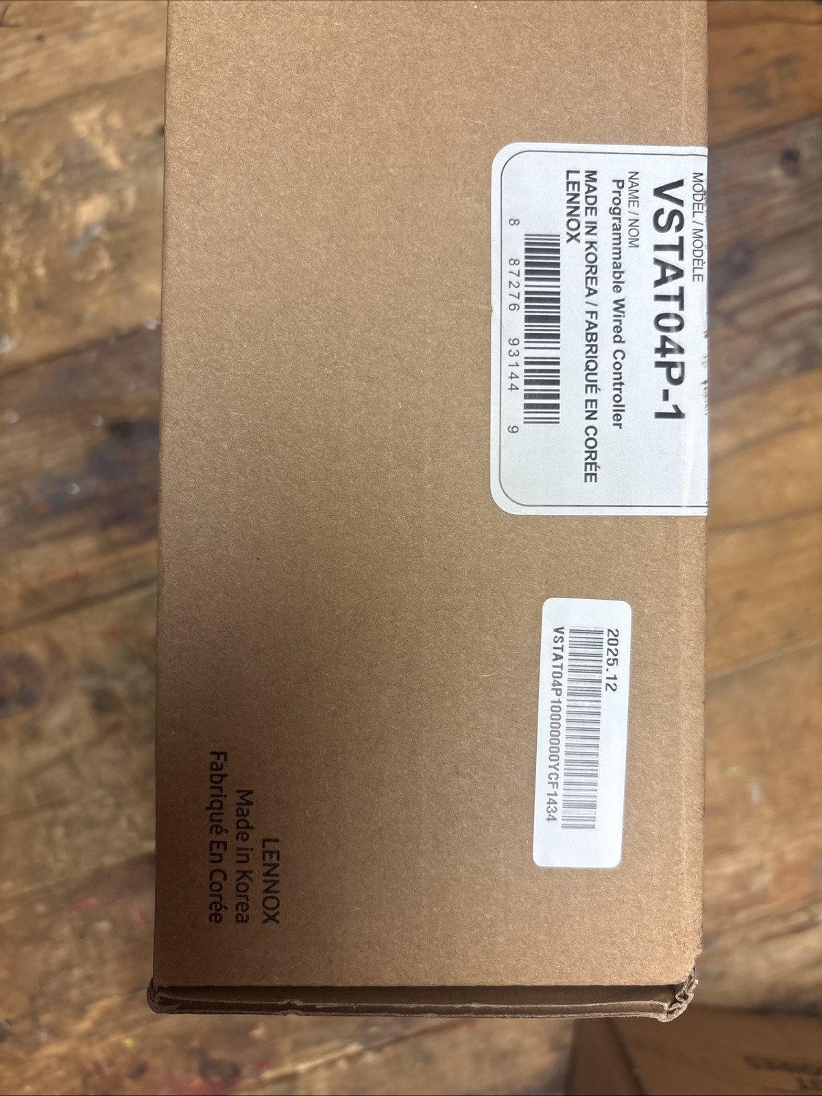 Lennox VSTAT04P-1, Wired Programmable Controller
