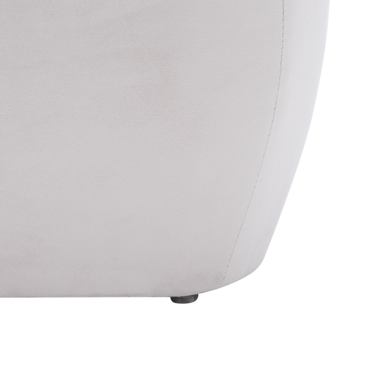 SAFAVIEH Whitley Rectangular Ottoman | Greige |
