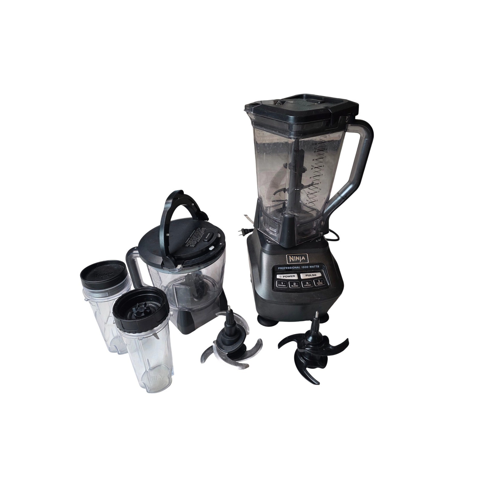 Ninja Mega Kitchen System BL770 1500W Blender Food Processor Nutri Ninja Cups E2