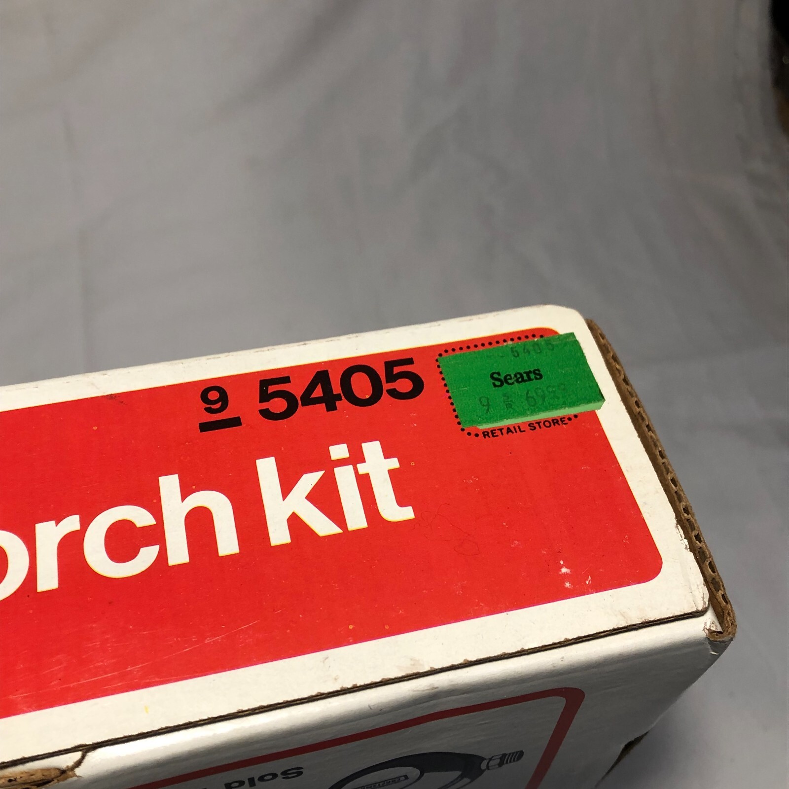 Sears Mini Welding Torch Kit 95405 - 1973 Original Box with Instructions