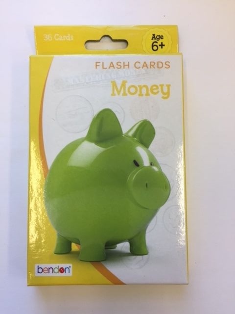 1 pack of  Money  Flash Cards 36 count homeschool summer school
