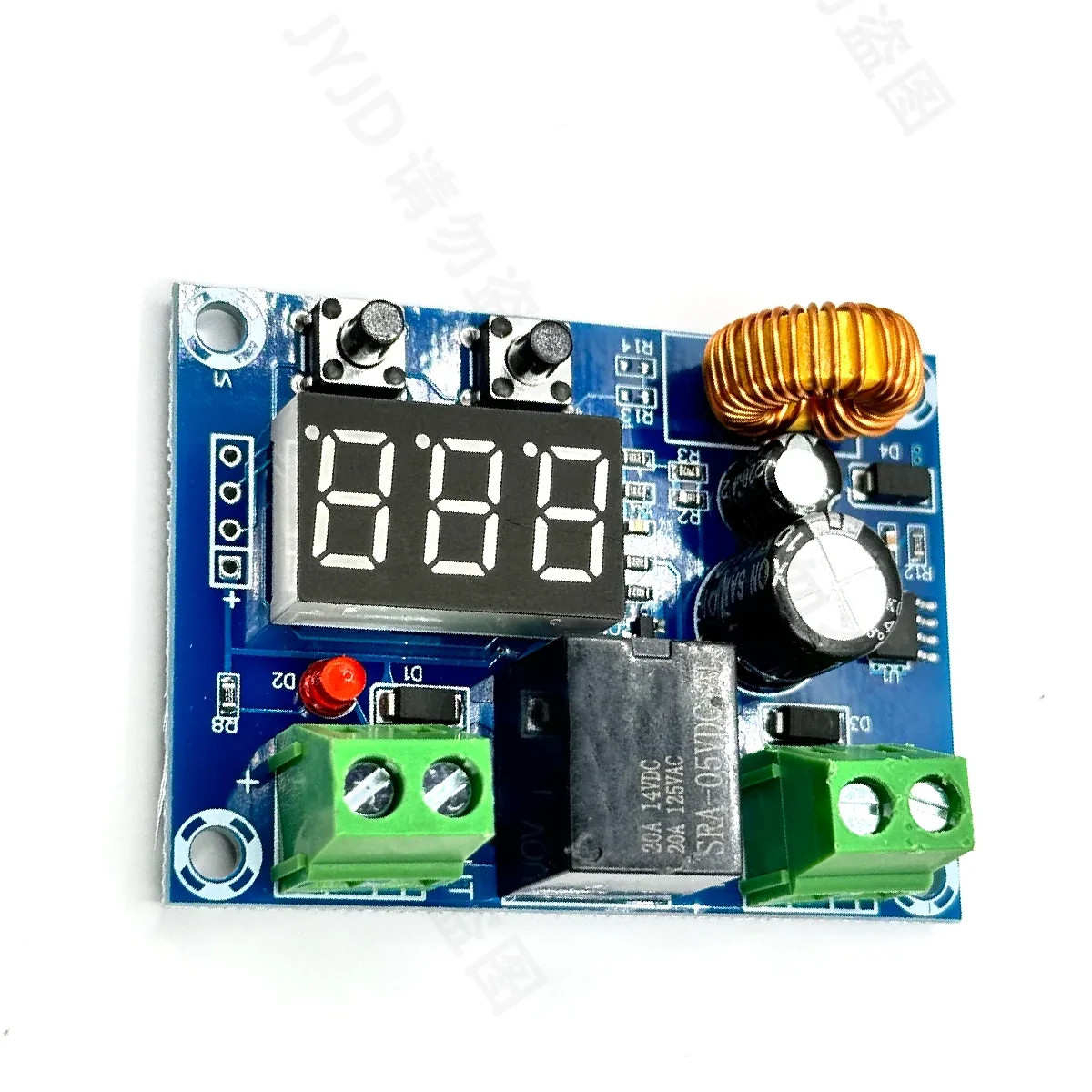 2* DC12V-36V Battery Low Voltage Cut Off On Switch Controller Protection Module